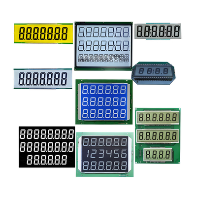 Display LCD Segmen yang Disesuaikan Display LCD Monochrome TN HTN STN FSTN
