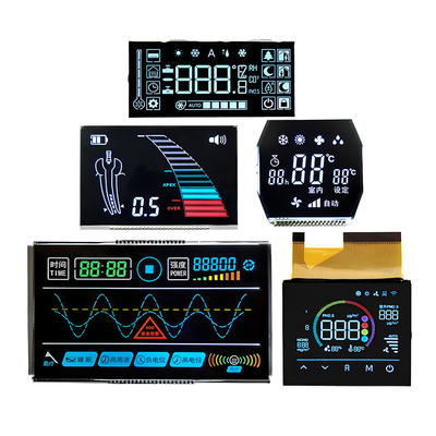 Display LCD Segmen yang Disesuaikan Display LCD Monochrome TN HTN STN FSTN