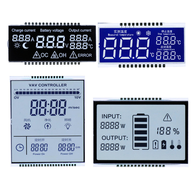Tampilan LCD TN/HTN/STN/FSTN/VA Monochrome Segment Character Graphic COG Dot Matix Layar LCD