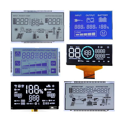 Tampilan LCD TN/HTN/STN/FSTN/VA Monochrome Segment Character Graphic COG Dot Matix Layar LCD