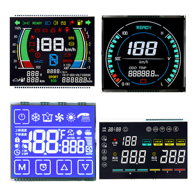 Tampilan LCD TN/HTN/STN/FSTN/VA Monochrome Segment Character Graphic COG Dot Matix Layar LCD