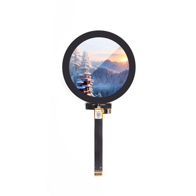 2.8-Inch 480x480 Round TFT LCD Display IPS Lingkaran Capacitive Touch Screen Antarmuka RGB