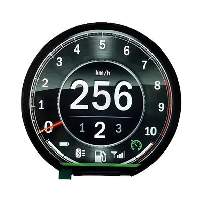 OEM 3.6 Inch Round TFT LCD Display Module Dengan RGB Interface Resolusi 544*506