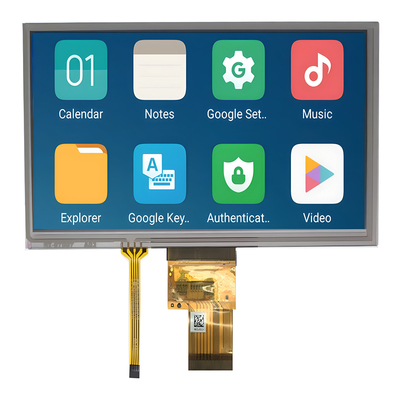 RGB Interface 9 Inch TFT LCD 800*480 Dots With Resistive Touch Screen