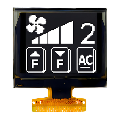 Modul Tampilan OLED Monokrom 1,5 Inci 128x128 Driver IC SH1107 Antarmuka SPI