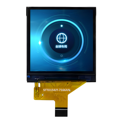 IPS TFT LCD 1,54 Inch Square Display 240*240 Titik Resolusi Antarmuka SPI