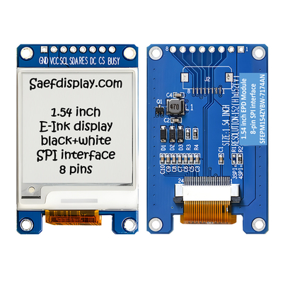 SPI E-Ink Display 1.5 Inch Hitam Dan Putih 152x152 Titik 1.54" E-Paper Display
