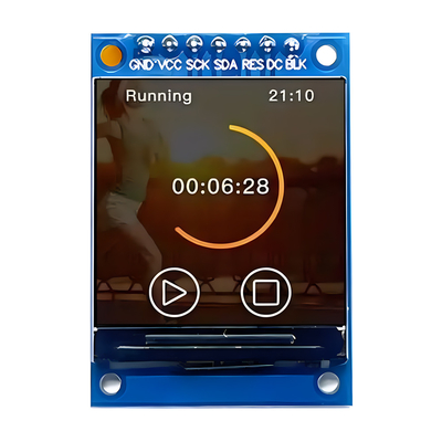 1.3" SPI TFT LCD Display Screen Module ST7789 240x240 3.3V 65K Full Color 51 STM32 Untuk Arduino