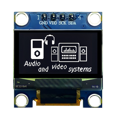 0.96 inci OLED Display Board Modul 12864 128X64 IIC I2C Driver 4 Pin Untuk Raspberry Pi Arduino
