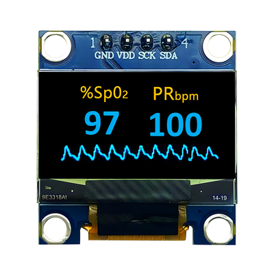 0.96 inci OLED Display Board Modul 12864 128X64 IIC I2C Driver 4 Pin Untuk Raspberry Pi Arduino