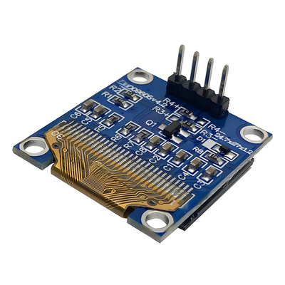 0.96 inci 128x64 Dot Matrix OLED Display Module 4-Pin I2C Interface