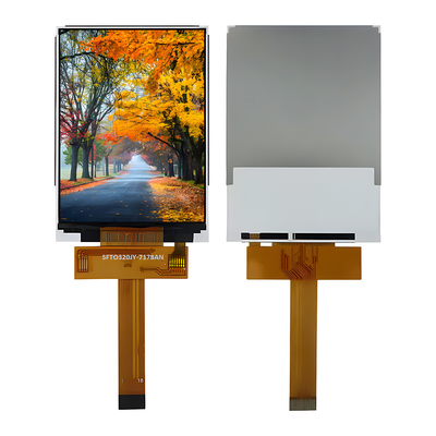 3.2 inci SPI TFT LCD Display 240*320 Pixel ZIF FPC 18 Pin ST7789V/ILI9341 Driver IC