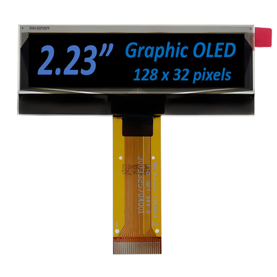 2.23 inci OLED Display Module 128*32 Dot Matrix PMOLED Screen SSD1305 Driver 24Pin