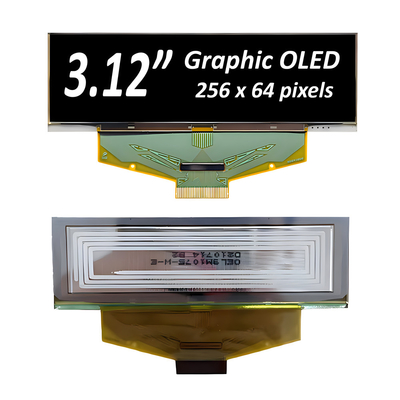 3.12 inci 256x64 Graphic OLED Display Module Dengan SSD1322 Driver IC - Pilihan Font Kuning, Putih, atau Biru