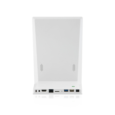 L-Shaped 10,1 Inch Portrait Android Touch Screen dengan RJ45 POE dan HDMI