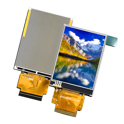 Cahaya Matahari Membaca 2.8 Inch IPS TFT LCD Dengan Resistive Touchscreen 240 X 320 Titik