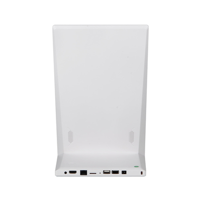 L Bentuk Potret 14 Inch Android TouchScreen Display Dengan Wifi POE RJ45 Port