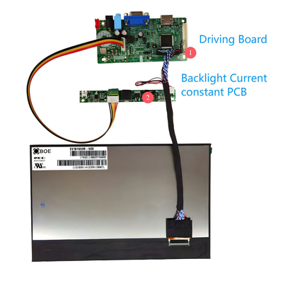 8 Inch High Brightness 1200nits TFT LCD Display FHD 1920 X 1200 Titik Antarmuka LVDS