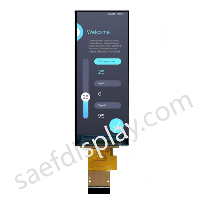 2.2-Inch IPS TFT LCD Display 200x480 Resolusi MIPI Antarmuka 500 Nits Kecerahan Untuk Visual yang Jelas
