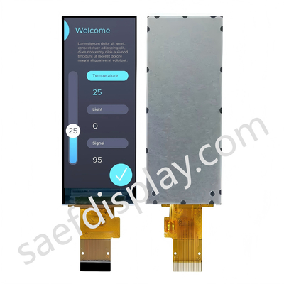 2.2-Inch IPS TFT LCD Display 200x480 Resolusi MIPI Antarmuka 500 Nits Kecerahan Untuk Visual yang Jelas