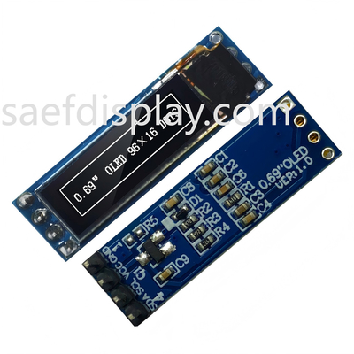 0.69 Inch OLED Display Module - 96x16 I2C, SSD1306 IC, Putih, Kompatibel Arduino Harga Terbaik Amerika Serikat