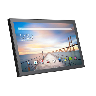 18.5 Inch Android Smart Terminal RK3128 1920x1080 IPS Display Dengan POE RJ45 Port All In One Tablet PC