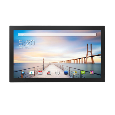 18.5 Inch Android Smart Terminal RK3128 1920x1080 IPS Display Dengan POE RJ45 Port All In One Tablet PC