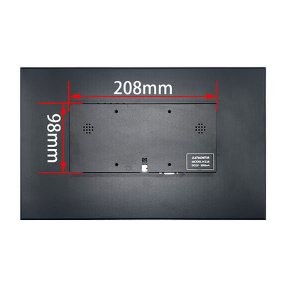15.6 inci HDMI LCD Portable Monitor HD Resolusi 1920*1080 titik untuk Industrial Control Security Surveillance