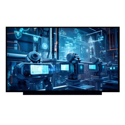 Layar LCD TFT eDP Industri 15.6" FHD 1000nits Dapat Dibaca di Bawah Sinar Matahari Suhu Lebar Anti-Silau