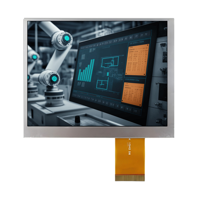 5.6 inci Diagonal TFT LCD Display Module AT056TN52 V.3 Kompatibel 640x480 Industrial Display Kecerahan 250 cd/m2 Wide Temp