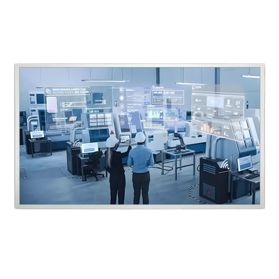 Layar LCD TFT Industri 21.5" 2000Nits yang Dapat Dibaca Sinar Matahari FHD 1920x1080 LVDS Suhu Lebar RoHS Stok EU/US Dapat Disesuaikan