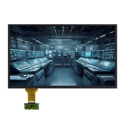 Modul Tampilan LCD TFT Industri Full HD 1080p Sentuh Kapasitif Multi-Sentuh 10 Titik Kecerahan 1000nits Antarmuka eDP
