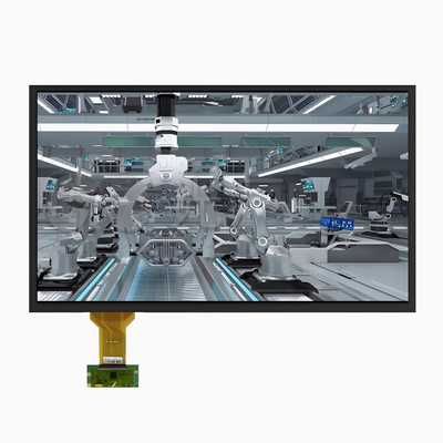 Modul Tampilan LCD TFT Industri Full HD 1080p Sentuh Kapasitif Multi-Sentuh 10 Titik Kecerahan 1000nits Antarmuka eDP