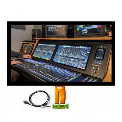 Layar LCD TFT Industri Kecerahan Tinggi 21,5 inci 1000nits FHD 1080p Suhu Lebar USB Sentuh Bersertifikasi RoHS SFHD2150A01PT-H20%2