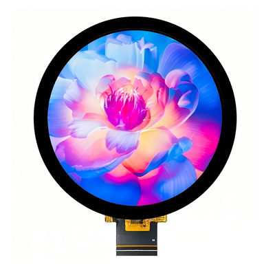 Modul Tampilan Layar Sentuh LCD TFT Bulat 2.8 Inci IPS 480x480 ST7701S, Tingkat Industri, Suhu Operasi -20°C hingga 70°C