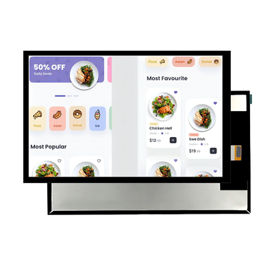 Industrial 10.1" 800x1280 LVDS TFT Display dengan PCAP Touch (SFTO1010YX-7239BCT) - IPS, Wide Temp, RoHS/REACH