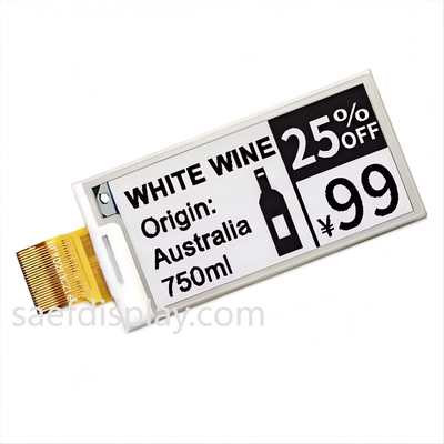 2.13 "E Ink Display Module - 122×250 SPI, Ultra-Low Power, ESL Industri-Grade e-Kertas