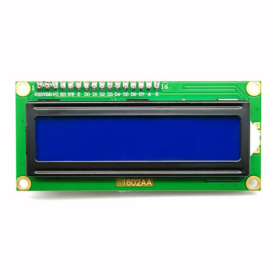 16x2 1602 Karakter Layar LCD Biru 8bit Mpu Paralel 5V Alfanumerik Kecil
