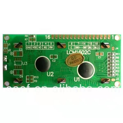 16x2 1602 Karakter Layar LCD Biru 8bit Mpu Paralel 5V Alfanumerik Kecil