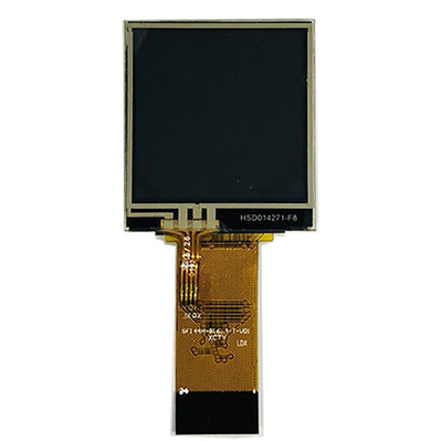 Layar Tampilan LCD Persegi 128x128 1,44 Inci TFT LCD 8bit Koneksi Tipe Pluging Antarmuka MPU