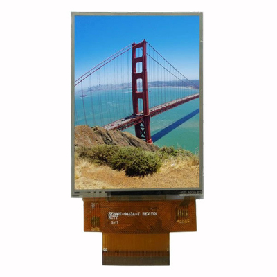 Layar LCD TFT 2.8 &quot;Inch Touch LCD Display 240x320 Dengan IC ILI9341 Dan Antarmuka RGB / MCU