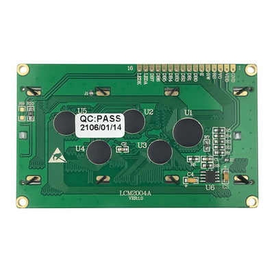 SFBM2004HX-A-Y 20x4 Karakter LCD Display Module 3V STN Kuning/Hijau SPLC780D Kompatibel Pengaturan Kontras VO Pin Easy Tuning