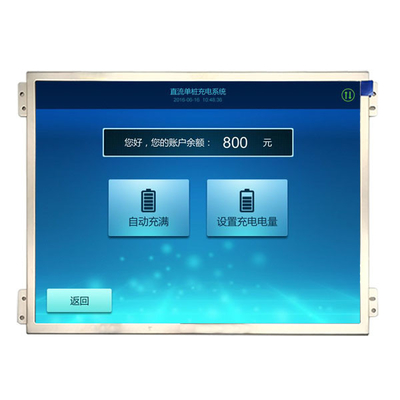 10,4 Inci IPS LCD TFT 1024x768 dengan Antarmuka LVDS Tampilan Warna 30 Pin