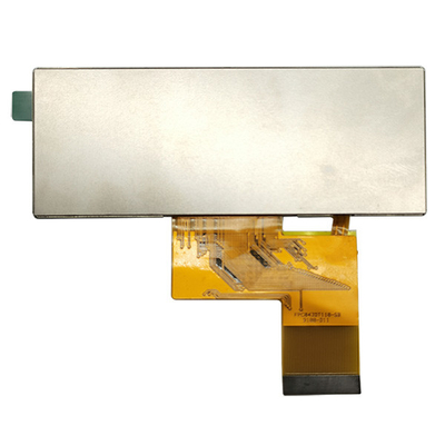 LCD TFT Tipe Bar 3,9 Inch, Antarmuka RGB Tampilan TFT 40 Pin 480x128