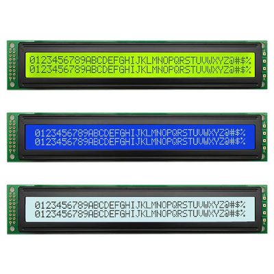 Modul Tampilan Karakter LCD 40x2 4002 Monokrom COB LCM 16 Pin 8bit