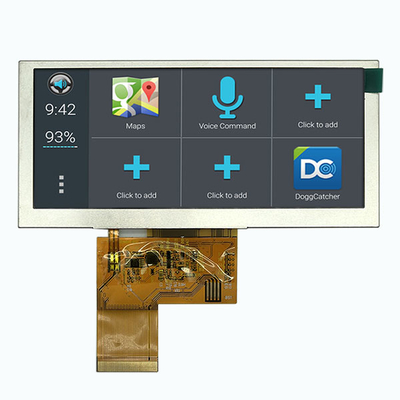Layar LCD TFT 800x320 Bar Tipe 4,6 Inci dengan Sentuhan Kapasitif PCAP