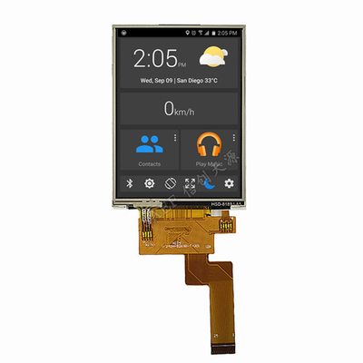 2.4-Inch IPS TFT LCD Display QVGA 240x320 Resolusi MCU antarmuka Dengan RTP