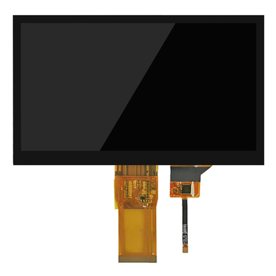 Modul Layar Sentuh LCD TFT 7 Inch 1024x600 IPS Antarmuka RGB Sudut Pandang Penuh