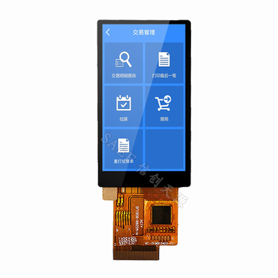 Layar Sentuh LCD TFT 1.9&quot; 170x320 IPS Sudut Pandang Penuh Dengan Antarmuka CTP SPI MCU