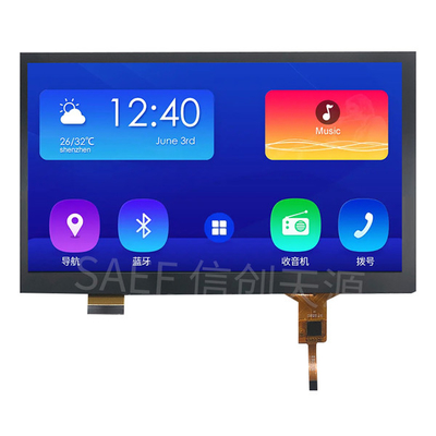 Medis 7 Inch Touch Screen, PCAP Touch Screen 1024X600 IPS TFT LCD RGB/mipi Antarmuka W/ Capacitive Touch Screen
